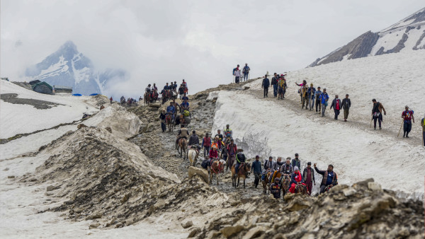 More Than 3.60 Lakh Pilgrims Pay Obeisance At Amarnath, Surpasses Last Years Tally