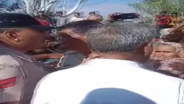  On Camera: Woman Slaps Haryana MLA Over Waterlogging In Village 