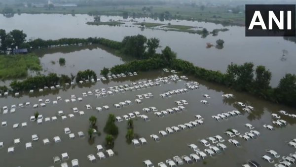 Ecotech 3 Flood: Video Shows Over 300 Vehicles Submerged In Noida As Hindon River Swells