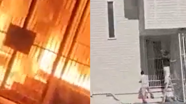 Photo: Screen grab from video of Diya TV circulating on Twitter