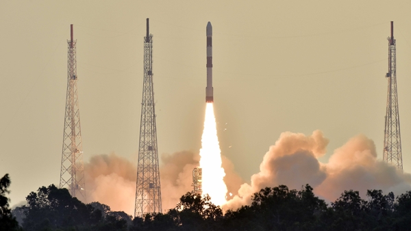 ISRO Launches PSLV-C56 Carrying 7 Satellites From Sriharikota ISRO Launches PSLV-C56 Carrying 7 Satellites From Sriharikota