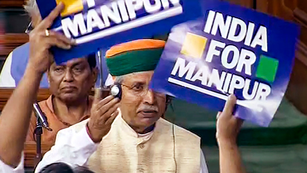 6 Bills Introduced In Lok Sabha Amid Opposition Protest Over Manipur
