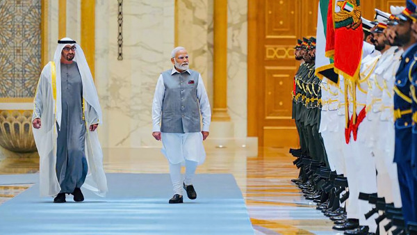 PM Modi Holds Talks With UAE President Sheikh Mohamed Bin Zayed PM Modi Holds Talks With UAE President Sheikh Mohamed Bin Zayed