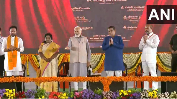 PM Modi Launches Projects Worth Rs 6,100 Crore in Telangana