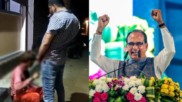 MP: Viral Video shows Man Urinating on Tribal Person; CM Shivraj Orders Action