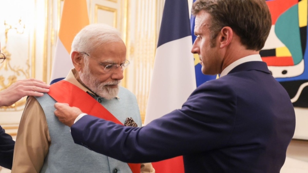 PM Modi Conferred With Frances Highest Award During Key Visit