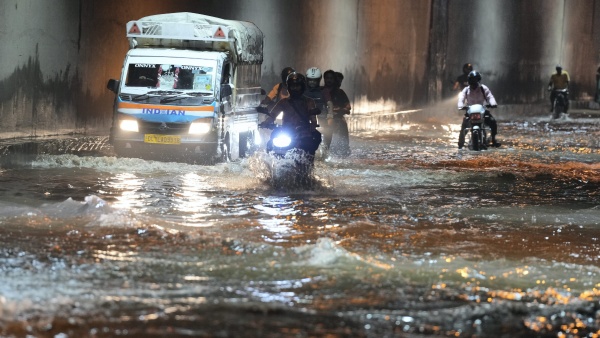 Heavy Rain In Delhi Again As City Struggles With Waterlogging