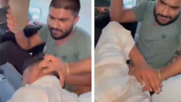 Madhya Pradesh Man Brutally Thrashed, Forced To Lick Feet In Moving Car