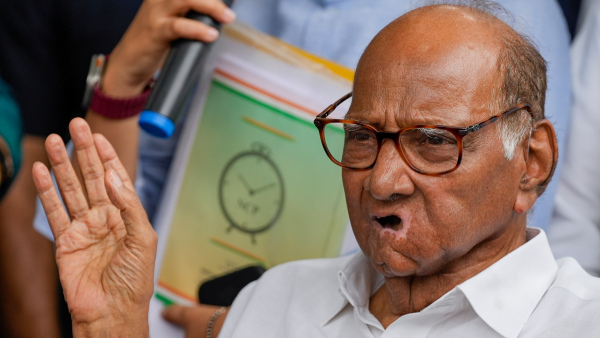 Nationalist Congress Party (NCP) leader Sharad Pawar