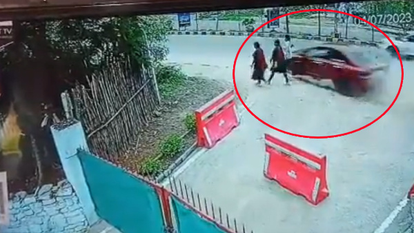 On Camera: 2 Women, Child Killed After Speeding Car Runs Over Morning Walkers in Telangana