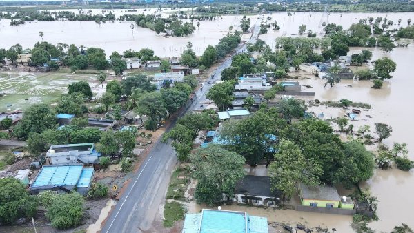 Telangana Grapples with Record-Breaking Rain: Houses, Roads Submerged, Six Lives Lost