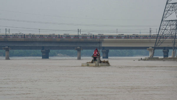 Yamuna Water Level Below Danger Mark, But Rain Causes Worry
