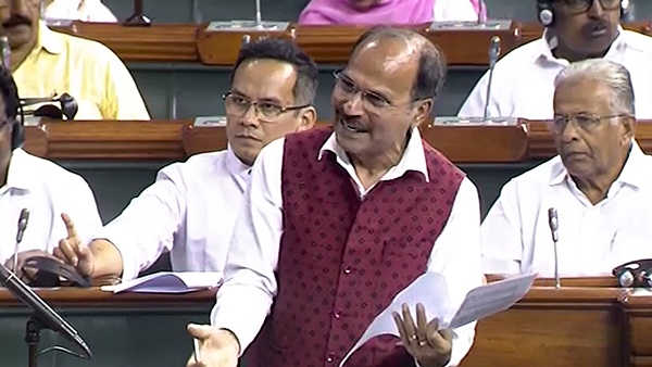 Adhir Ranjan Chowdhury Suspended From Lok Sabha