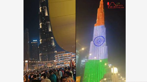 After Pakistan Snub Clip, Video Of Indian Flag Lighting Up Burj Khalifa Goes Viral