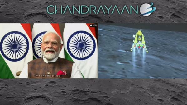 A Stellar Feat: India Creates Space History, Becomes 4th Country To Land On Moon A Stellar Feat: India Creates Space History, Becomes 4th Country To Land On Moon