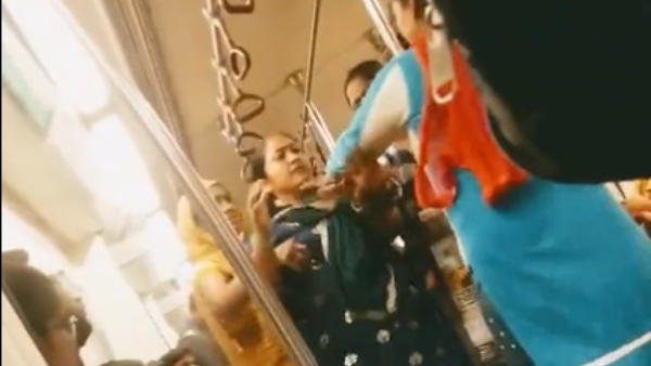See Video: Women Push, Abuse Each Other Over Seat In Delhi Metro