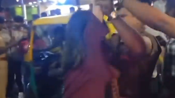 Drunk Woman Abuses Cops Over Parking Issue In Bengalurus Church Street, Video Goes Viral