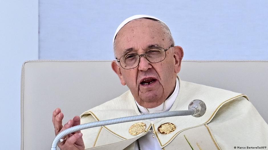 The Portugal visit was the Popes first since hernia surgery in June