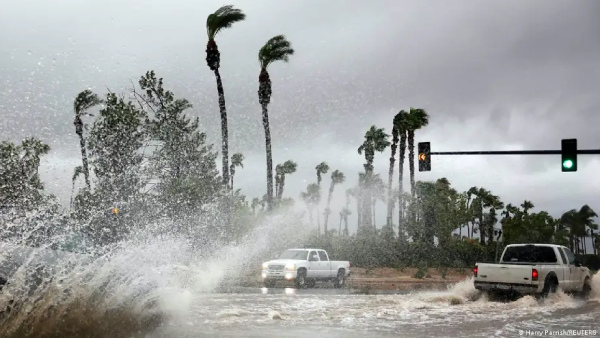 Tropical Storm Hilary batters Mexico and California