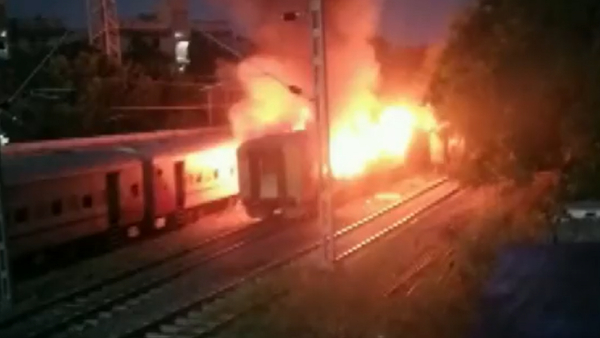 TN: 4 Killed After Fire Breaks Out In Bharat Gaurav Tourist Train Near Rameswaram