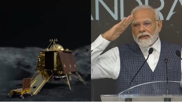 PM Modi Names Chandrayaan-3 Landing Site Shiv Shakti And Chandrayaan-2 CrashSiteTiranga’