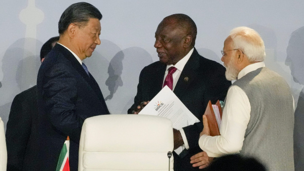 PM Modi, Xi Jinping Interact Informally At BRICS Summit