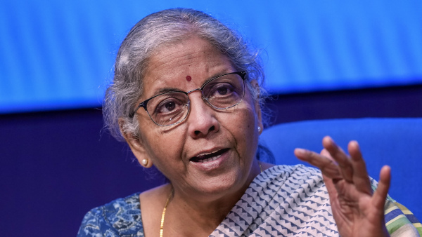 Finance Minister Nirmala Sitharaman