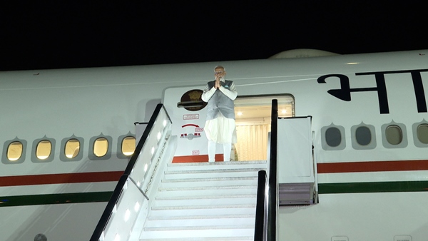 PM Modi Emplanes For Greece After Conclusion Of BRICS Summit