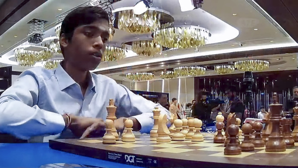 Indian Grandmaster R Praggnanandhaa