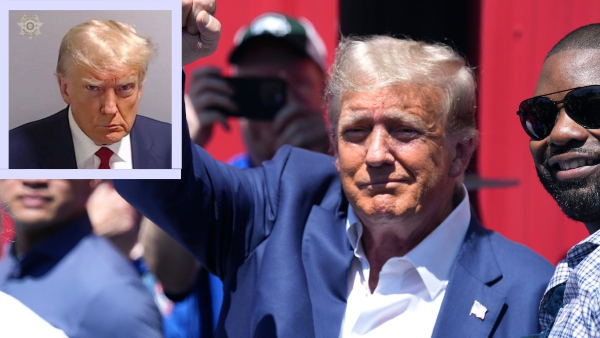 Former US President Donald Trump Booked In Georgia Election Case, Mug Shot Released