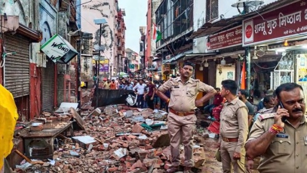5 Killed After Building Near Vrindavans Banke Bihari Temple Collapses