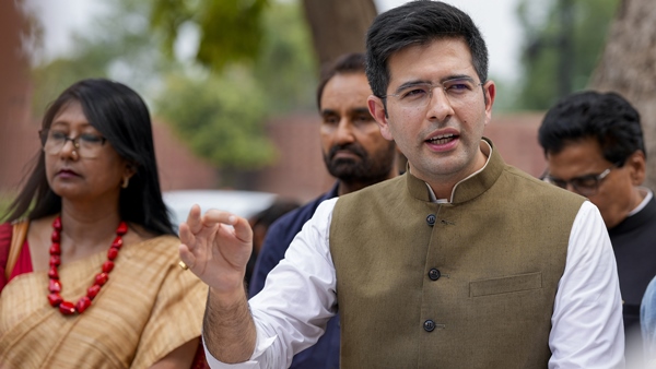 AAP Hits Out At Centre Over Suspension Of Raghav Chadha From Both Houses Of Parliament