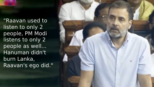 Top quotes from Rahul Gandhis Speech During No-Confidence Debate