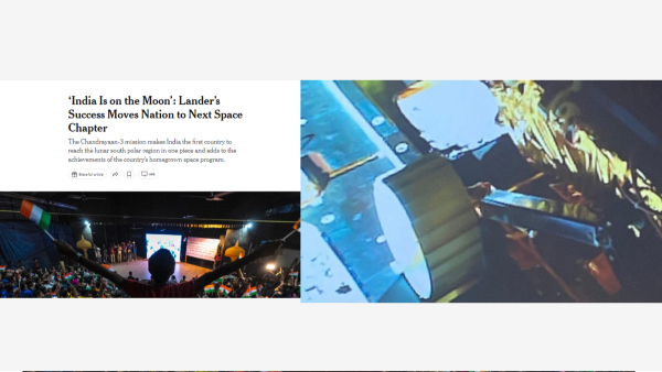 How Foreign Media Hailed Indias Chandrayaan-3 Success