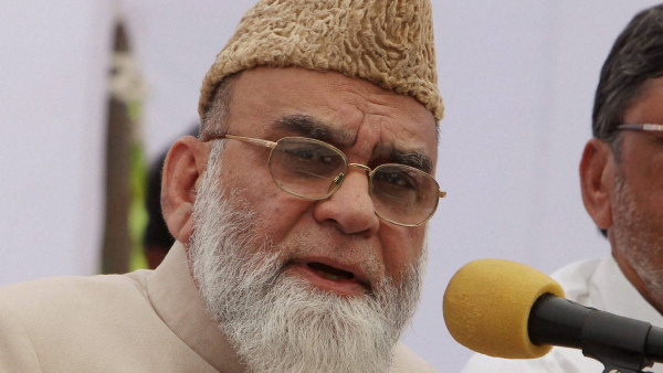 Shahi Imam of Delhis Jama Masjid Maulana Syed Ahmed Bukhari
