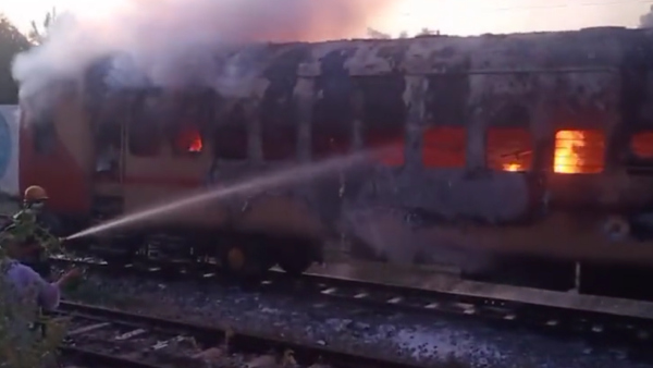 Madurai Train Fire: What Led To The Blaze Inside A Stationary Train? Madurai Train Fire: What Led To The Blaze Inside A Stationary Train?