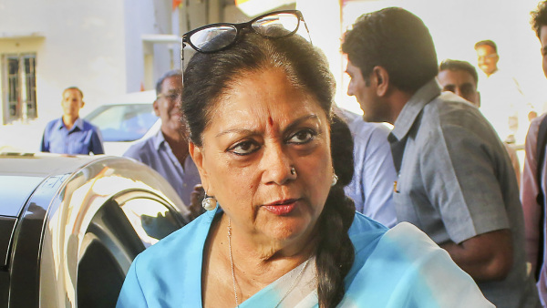 Former Rajasthan chief minister Vasundhara Raje
