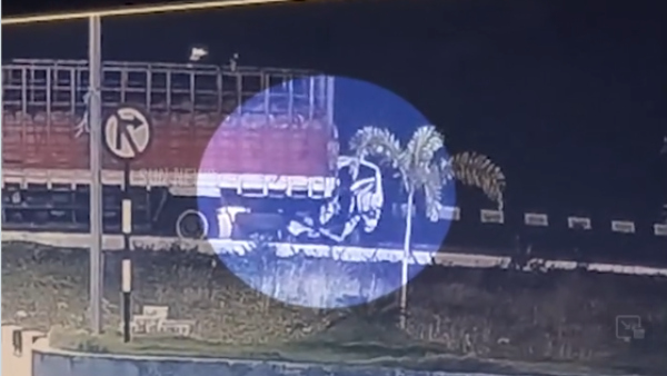 Accident Caught On Cam: Speeding Van Rams Lorry In Tamil Nadu, 6 Killed