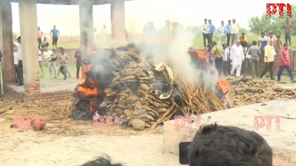 Anantnag Encounter: Last Rites Of Major Ashish Dhonchak Performed With State Honours In Panipat