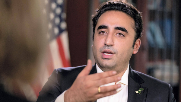 Pakistans former foreign minister Bilawal Bhutto Zardari