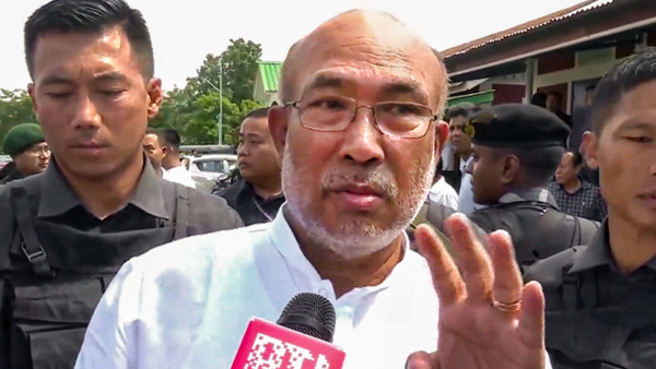 Manipur Chief Minister N Biren Singh