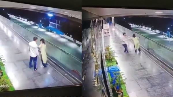 Caught On Cam: Women Assaulted, Dress Torn By Business Partner On Streets