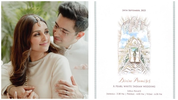 Parineeti Chopra-Raghav Chadha Marriage: Wedding Invitation, Day, Time, Full Details Out