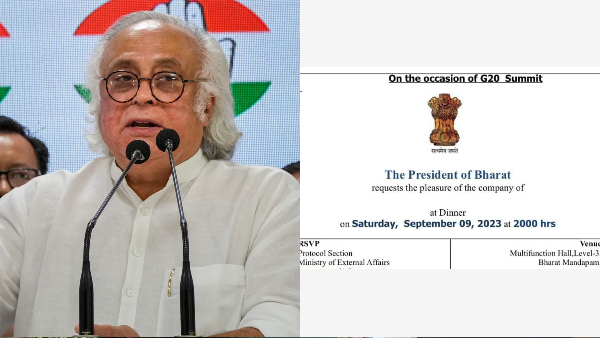 India To Be Renamed As Bharat? Congress Slams Centre Over Presidents G20 Invite