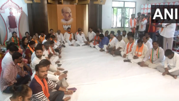 Telangana BJP president & Union minister G Kishan Reddy