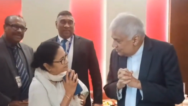West Bengal Chief Minister Mamata Banerjee met Sri Lankan President Ranil Wickremesinghe