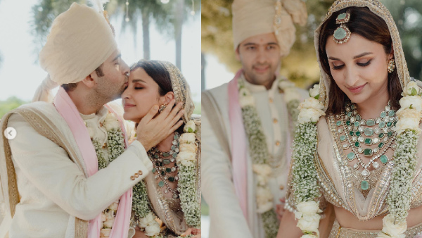 Parineeti Chopras Marriage Pics: The Couple Share First Photos From Wedding Parineeti Chopras Marriage Pics: The Couple Share First Photos From Wedding