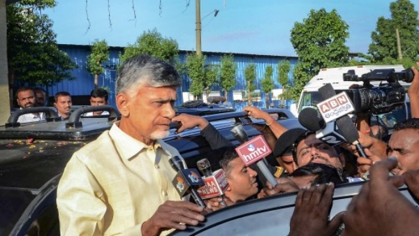  Chandrababu Naidu Arrest: NRI TDP Leaders Observe Black Day In California