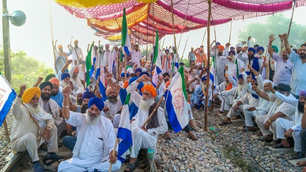 Punjab Farmers Rail Roko Stir Enters 3rd Day Train Movement Remains Hit
