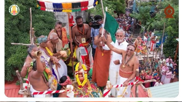 Consecration ceremony of 1041 temples done within 860 days in Tamil Nadu